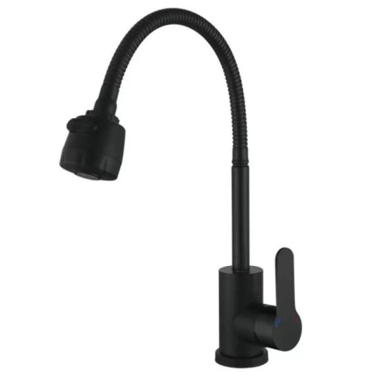 Кухонный смеситель Zerix DAX-011 Black (ZX4822)