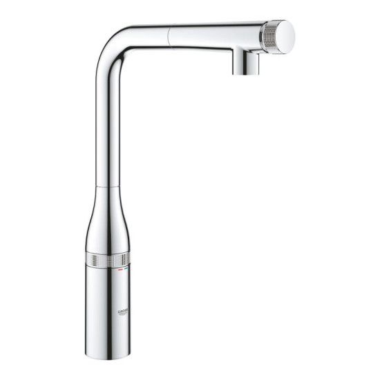 Кухонный смеситель с выдвижным изливом Grohe Accent SmartControl 30444000