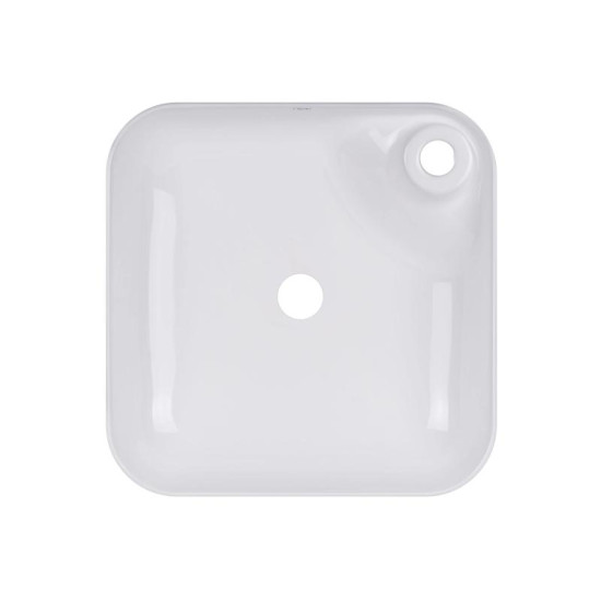 Раковина Qtap Stork 430x430x125 White QT15116137W