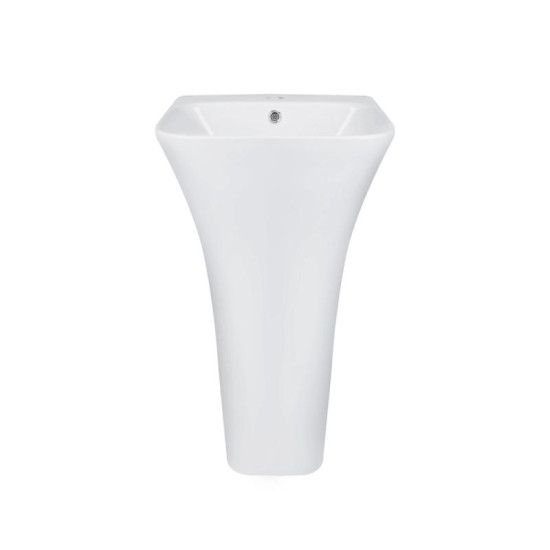 Раковина Qtap Crow 450x435x835 White QT0511G315WN