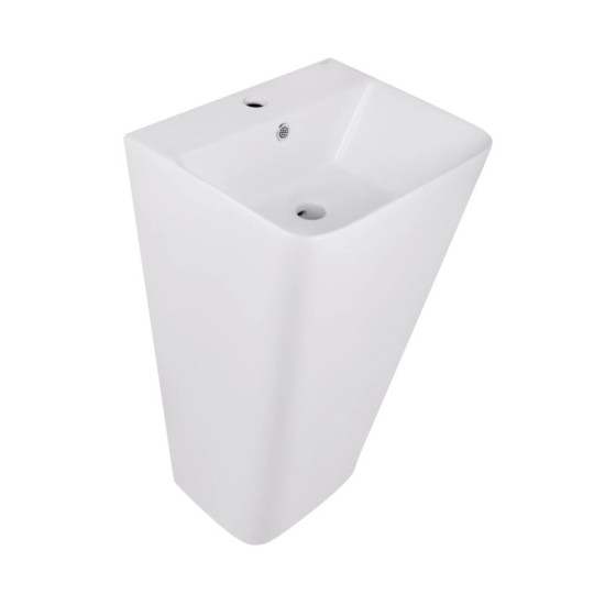 Раковина Qtap Tern 440х380х830mm White QT1711G302WN