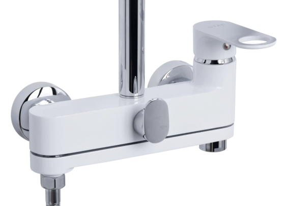 Душевая система Qtap Jay QTJAY111CRW45555 Chrome/White