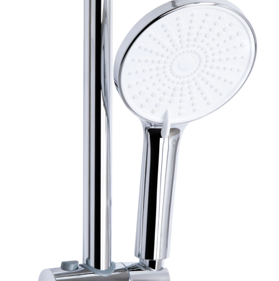 Душевая система Qtap Jay QTJAY111CRW45555 Chrome/White