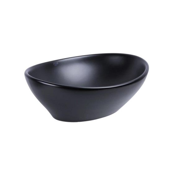 Раковина Qtap Dove 410х335х145 Matt black QT06116062AMB