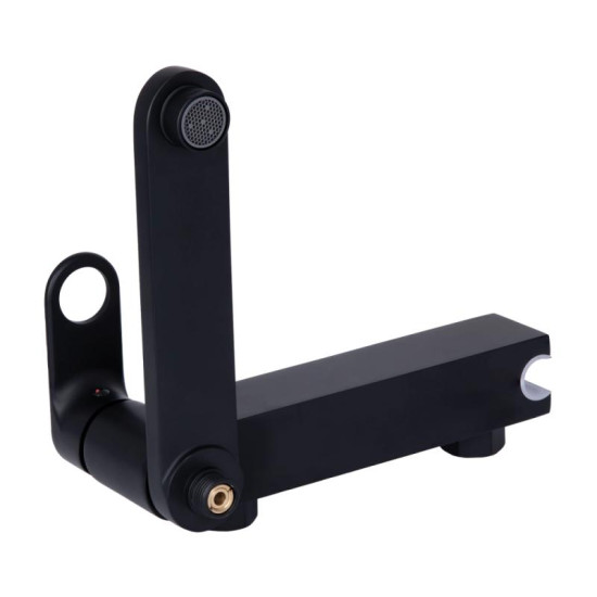 Змішувач для ванни Qtap Jay QTJAY260BLM45548 Black Matt