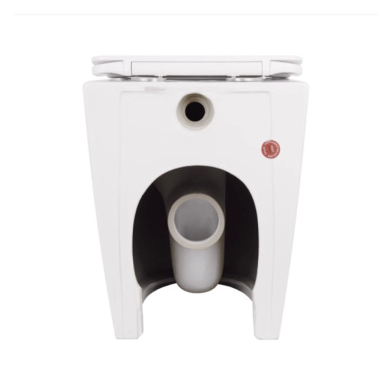 Унитаз подвесной Qtap Robin Ultra Quiet Soft-close QT13332381AW