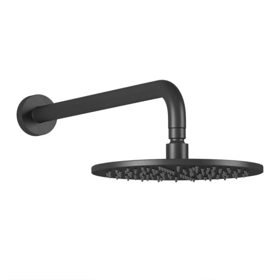 Душова система прихованого монтажу Paffoni чорний (KIT LIG019NO B)