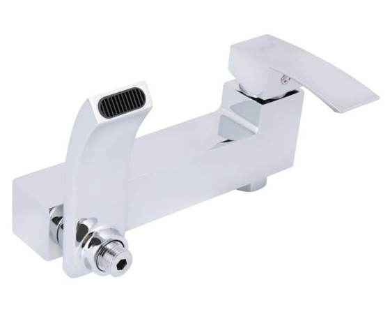 Змішувач для ванни Qtap Swan Cascada QTSWA260CRM45565 Chrome