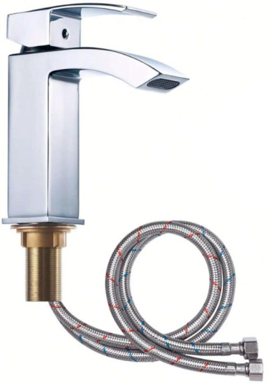 Змішувач для раковини Qtap Swan Cascada QTSWA270CRM45564 Chrome