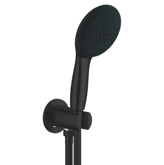 Душова система прихованого монтажа Grohe Eurosmart Tempesta 250 чорний матовий UA26415SC9