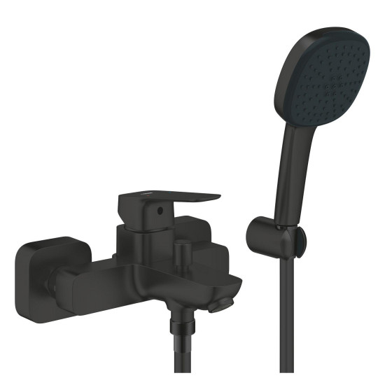 Смеситель для ванны Grohe Cubeo черный матовый (1018142430)