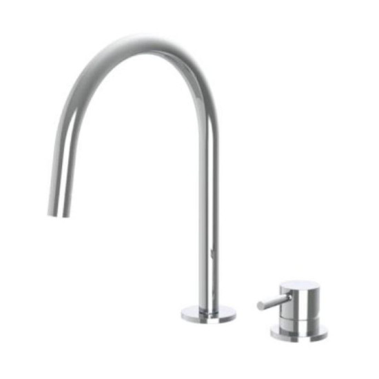 Змішувач для раковини Paffoni Light, на 2 отвори, хром (LIG051CR)