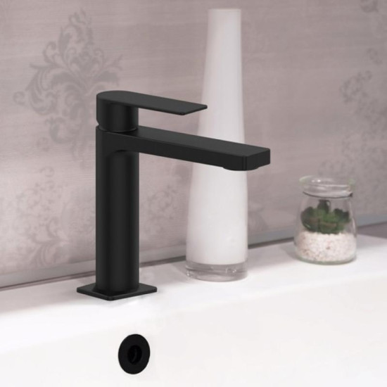 Смеситель для раковины Paffoni TANGO без д/к, черный матовый (TA071NO)