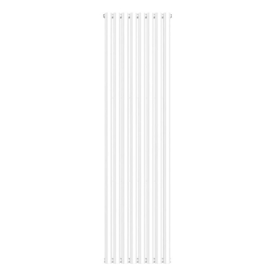 Вертикальный радиатор NAVIN Ellipse double 480x1800-8, anticor, белый 02-145033-4818