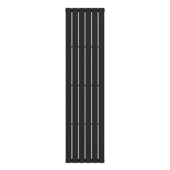 Вертикальний радіатор NAVIN Largo 452x1800-6, anticor, чорний муар 02-244062-4518