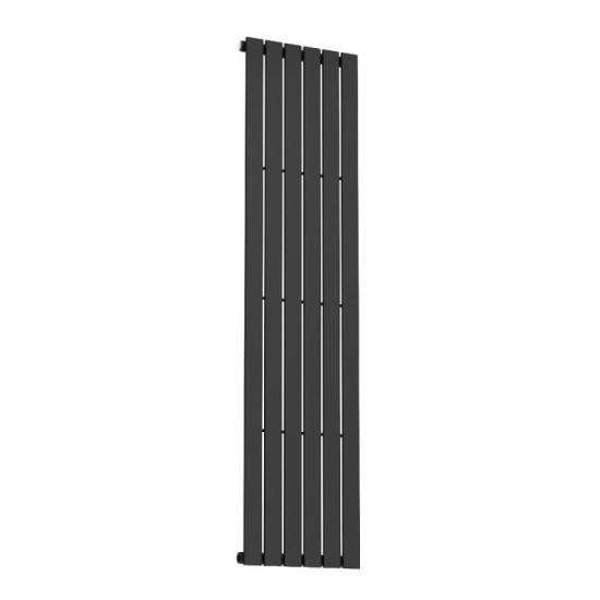 Вертикальний радіатор NAVIN Largo 452x1800-6, anticor, чорний муар 02-244062-4518