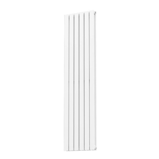 Вертикальный радиатор NAVIN Largo double 456x1800-6, anticor, белый 02-144063-4518