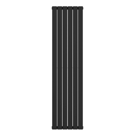 Вертикальний радіатор NAVIN Largo double 456x1800-6, anticor, чорний муар 02-244063-4518