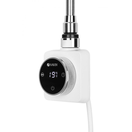 ТЭН для полотенцесушителя NAVIN Accorto 300W белый с Wi-Fi 20-126034-3030