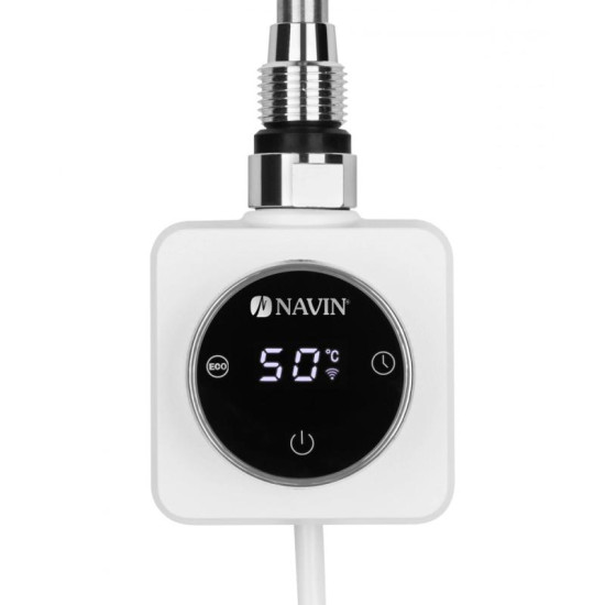 ТЭН для полотенцесушителя NAVIN Accorto 300W белый с Wi-Fi 20-126034-3030