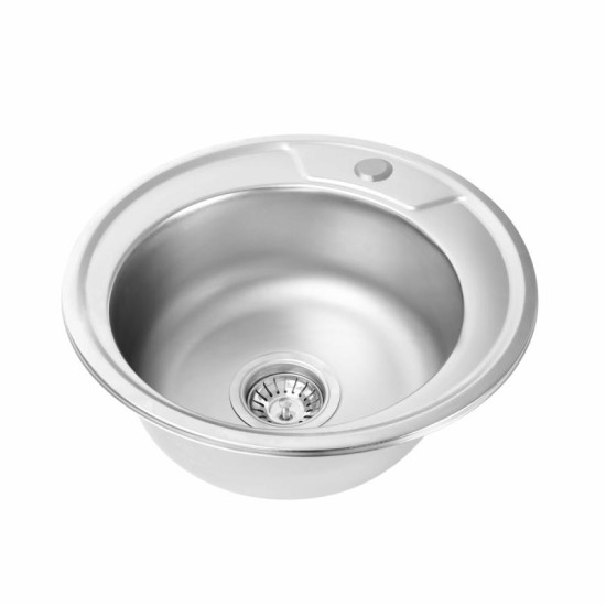 Кухонная мойка Valeso 450 Сатин 0,6/170