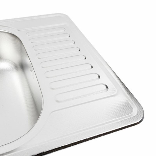 Кухонная мойка Valeso 5848 Декор (0,8/180 мм)