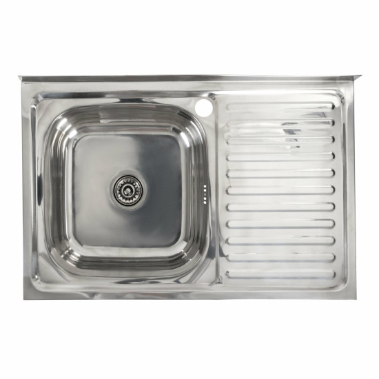 Кухонна мийка Valeso Полірована 8050 L (0,7/160 мм)