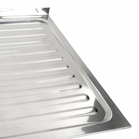 Кухонна мийка Valeso Полірована 8050 L (0,7/160 мм)