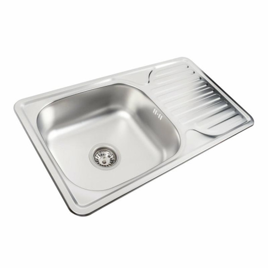 Кухонна мийка Valeso Сатин 7642 (0,8/180 мм)
