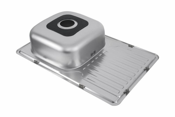 Кухонная мойка Valeso Сатин 7850 (0,8/180 мм)