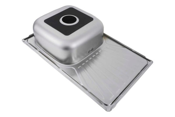 Кухонная мойка Valeso Сатин 7848 (0,8/180 мм)