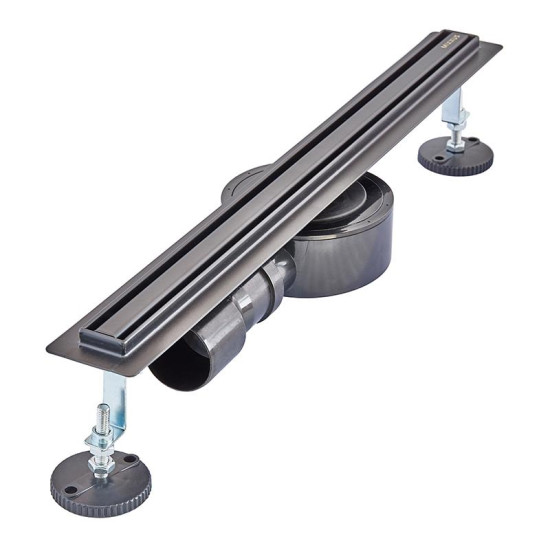 Лінійний трап Mixxus Drain-05-50-Slim Black (30x500мм) (Чорний) (MI6168)