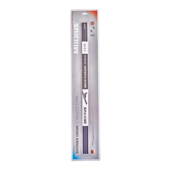 Линейный трап Mixxus Drain-05-70-Slim Black (30x700 мм) (Черный) (MI6170)