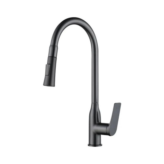Кухонний змішувач Mixxus Premium DERBY 014 (NUT) GRAPHITE (MI6611)