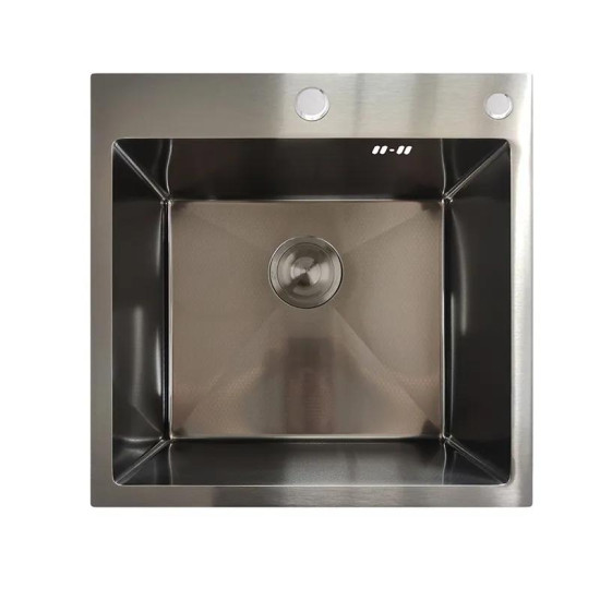 Кухонная мойка Mixxus MH5050 Decor Nano-Black графит (MX1929)