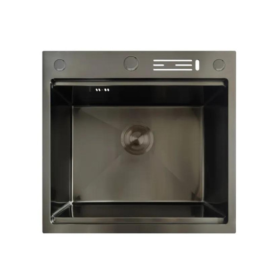 Кухонная мойка Mixxus MH5050-SK Nano-Black графит (MX1940)
