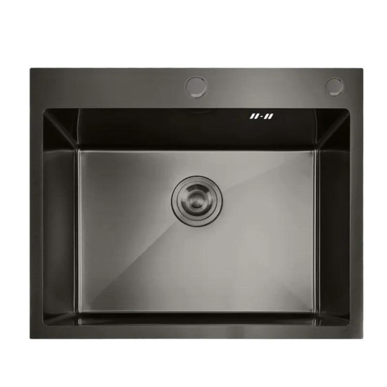 Кухонная мойка Mixxus MH5843 Nano-Black графит (MX1931)
