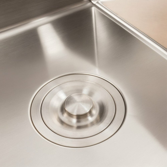 Кухонна мийка Valeso Handmade CM 58x48 R (круглий сифон 3,0/0,8)