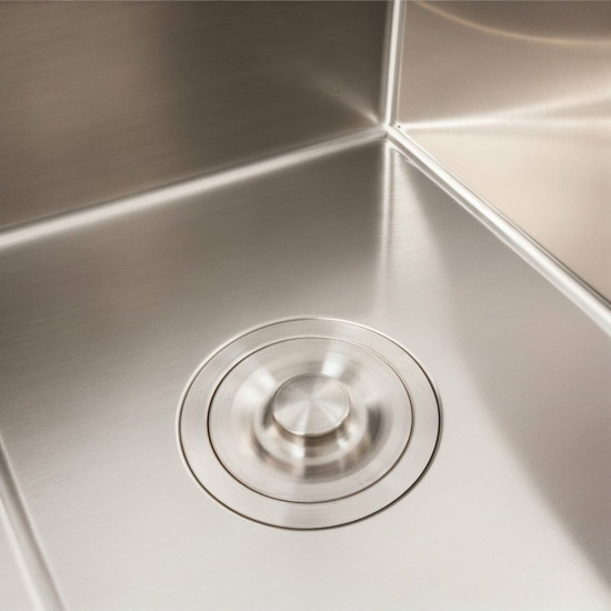 Кухонна мийка Valeso Handmade CM 65x50 R (круглий сифон 3,0/0,8)