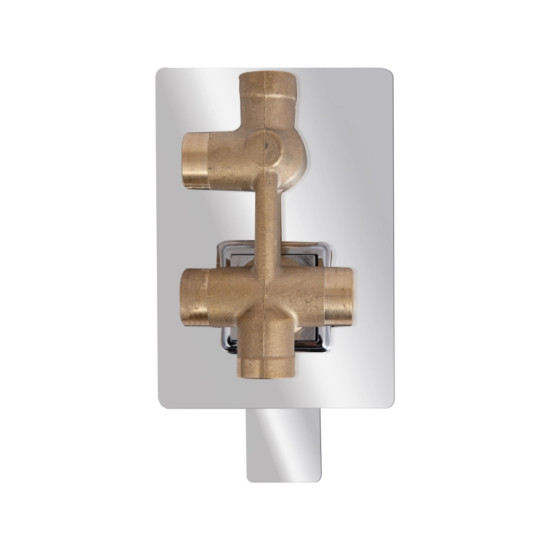 Душевая система скрытого монтажа Qtap Gemini QTGEM114CRM45702 Chrome