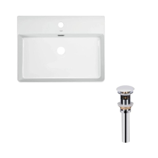Раковина Qtap Nando LT 600х420х130 White QT12112173WN