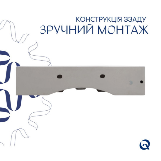 Раковина Qtap Nando LT 600х420х130 White QT12112173WN