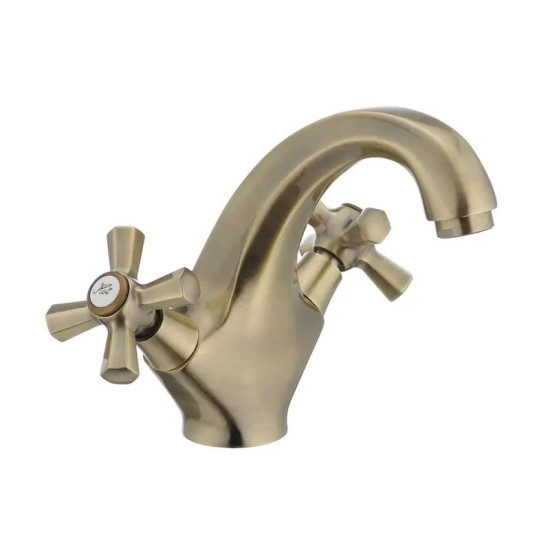 Смеситель для раковины Mixxus PREMIUM RETRO BRONZE-161 (MI1650)