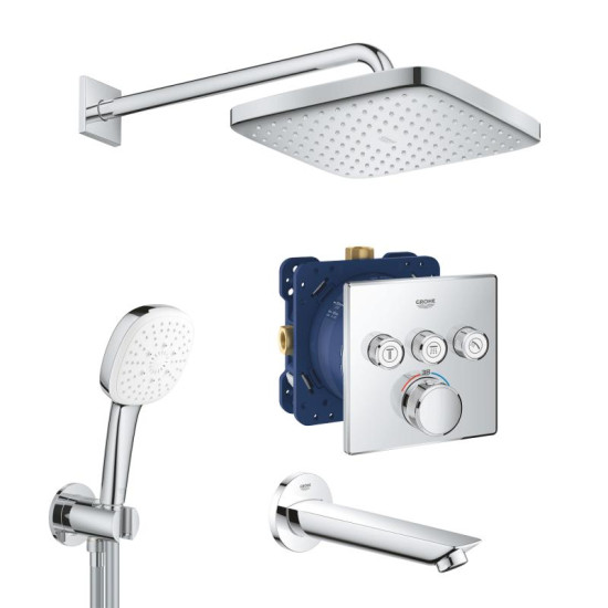 Душевая система скрытого монтажа Grohe Grohtherm SmartControl (UA26415SC6)