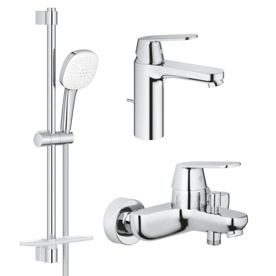 Набор смесителей Grohe Eurosmart Cosmopolitan 3 в 1 (UA126112M3)