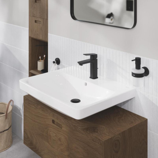 Змішувач для раковини Grohe Cubeo чорний матовий (1017492430)