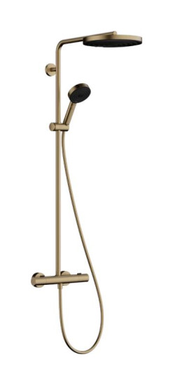 Душова система Hansgrohe PULSIFY S PURO Showerpipe 260 24237140 шліфована бронза
