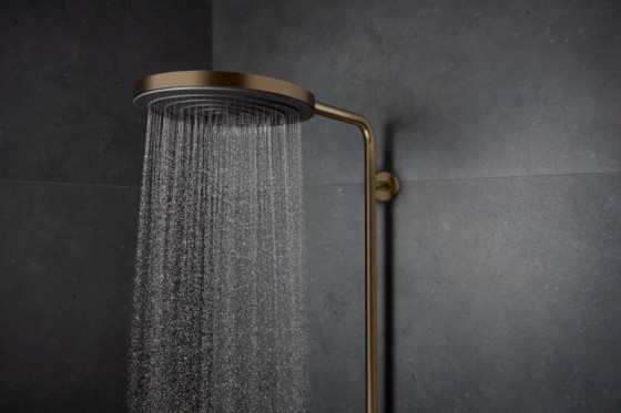 Душова система Hansgrohe PULSIFY S PURO Showerpipe 260 24237140 шліфована бронза
