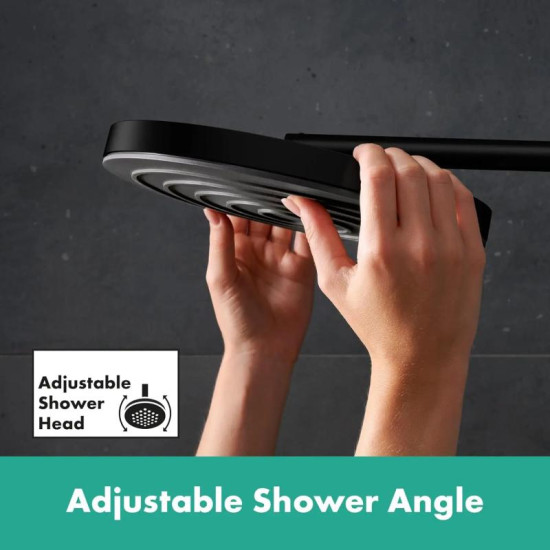 Душова система Hansgrohe PULSIFY S PURO Showerpipe 260 24237670 чорний матовий