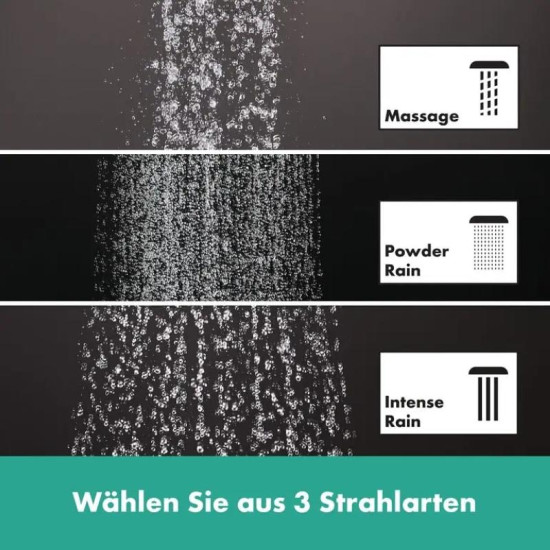 Душова система Hansgrohe PULSIFY S PURO Showerpipe 260 24237670 чорний матовий